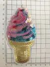 Sequined patchwork, sequined embroidery patchwork undefined